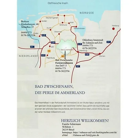 Σπίτι διακοπών Schuermann Whg 1 Comfortable Bad Zwischenahn